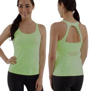 Lululemon Run: Pace Tank - Faded Zap - Size 4